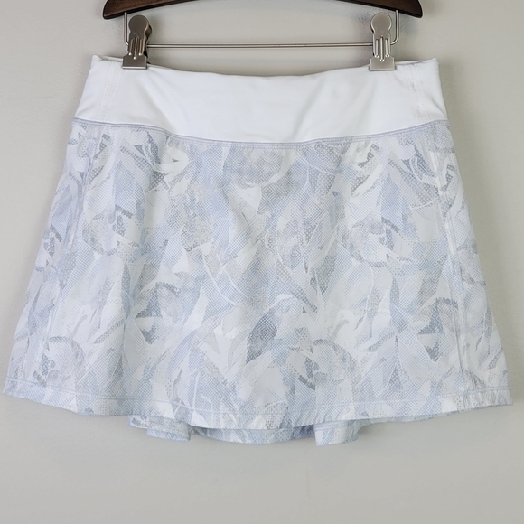 LULULEMON Pace Rival Skirt White 4 Tall - Picture 11 of 11